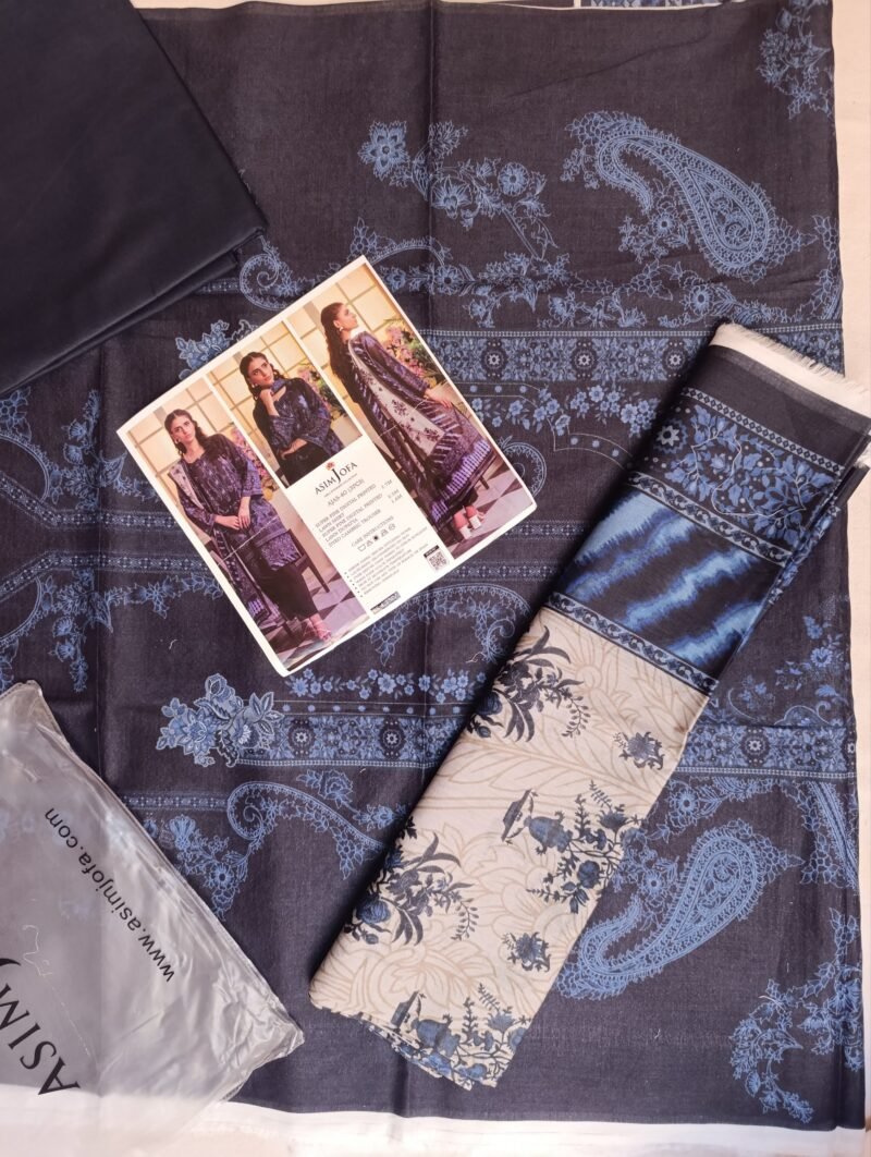 Asim jofa 3 piece lawn
