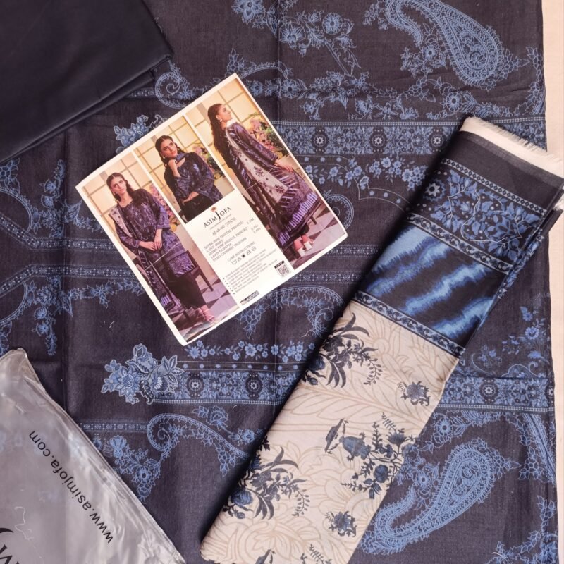 Asim jofa 3 piece lawn