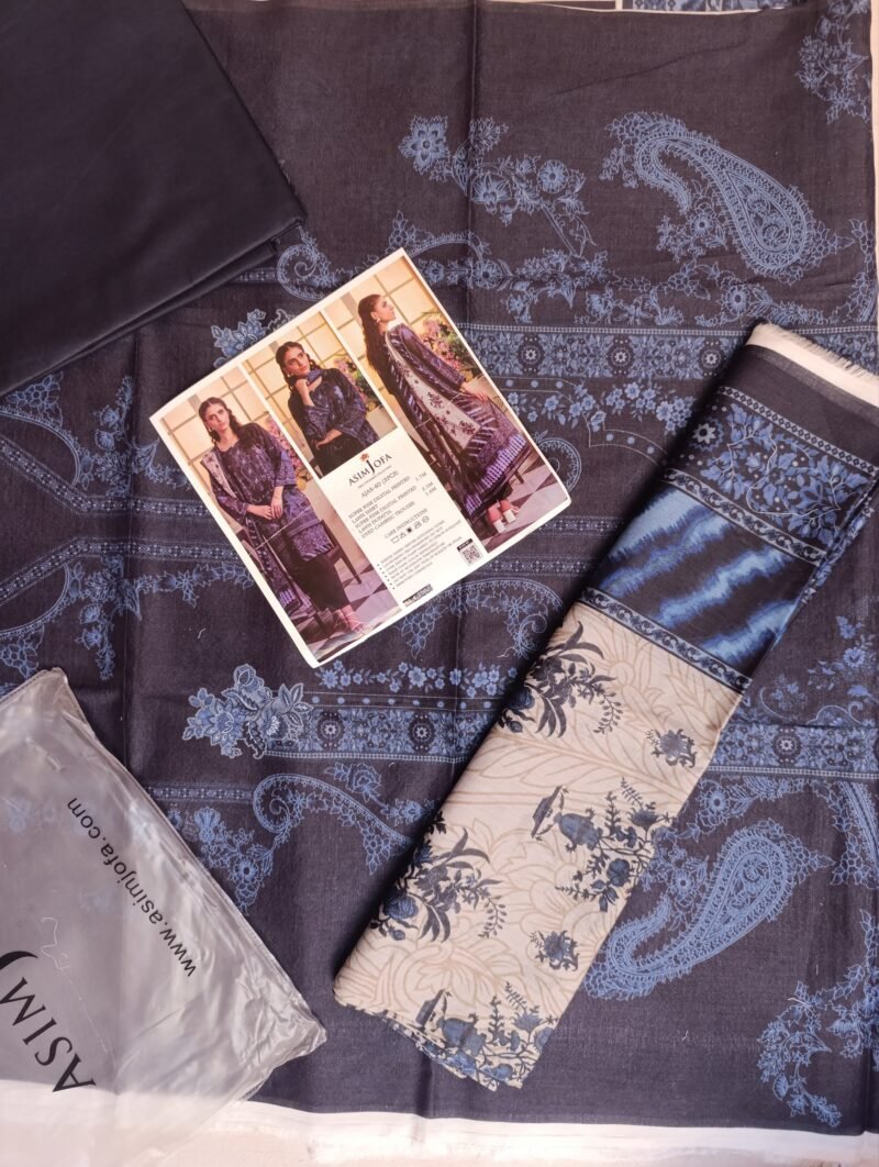 Asim jofa 3 piece lawn - Image 2