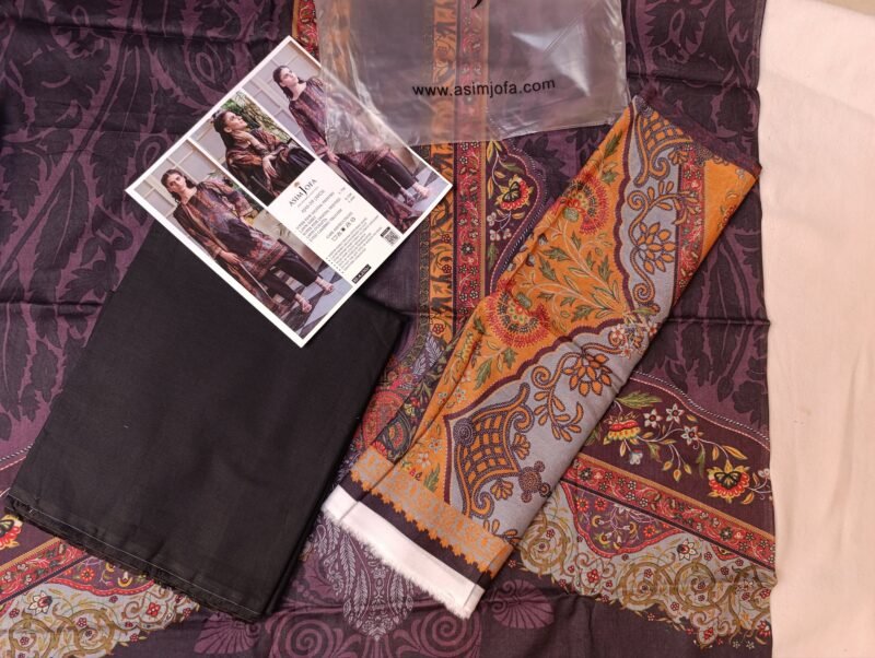 Asim jofa 3 piece lawn