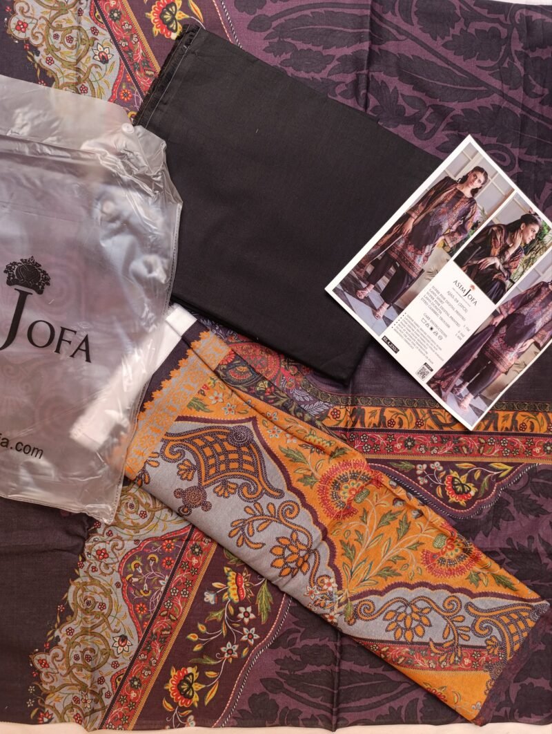 Asim jofa 3 piece lawn - Image 2