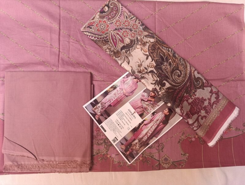 Asim jofa 3 piece lawn