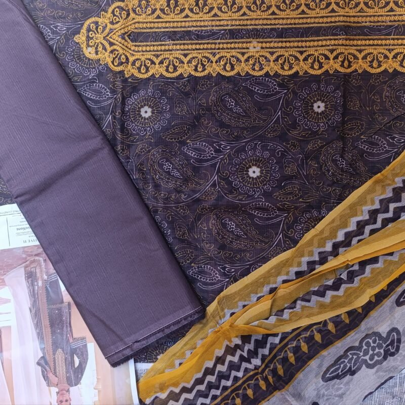 Mizaj 3 piece lawn suit