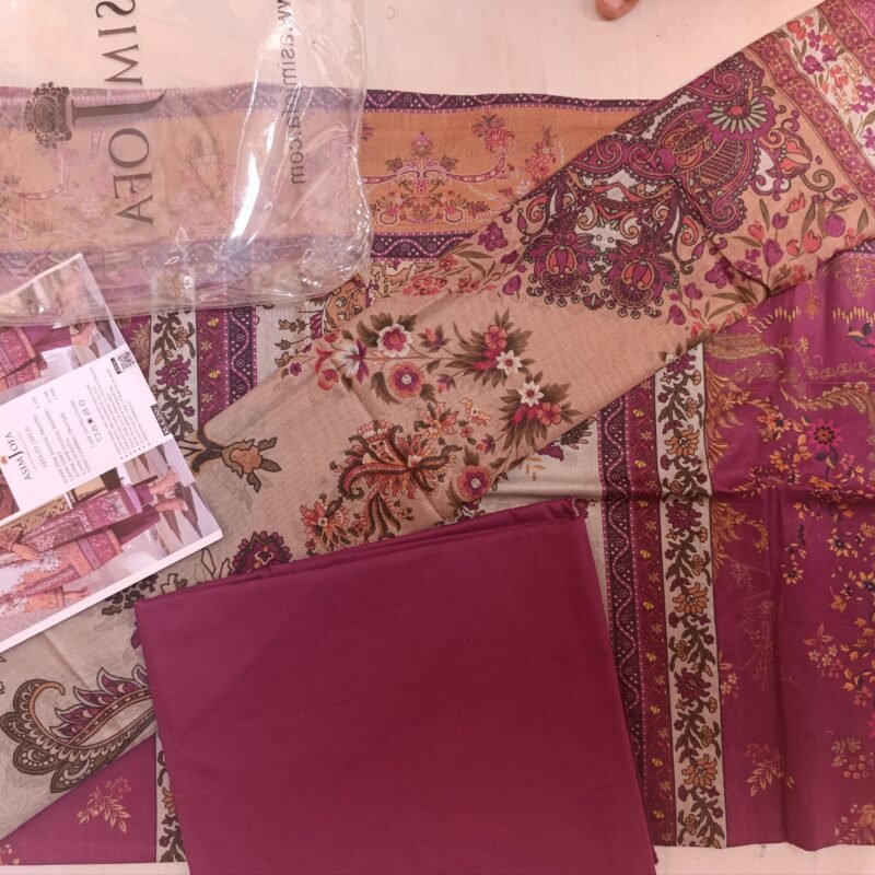Asim jofa 3 pc lawn