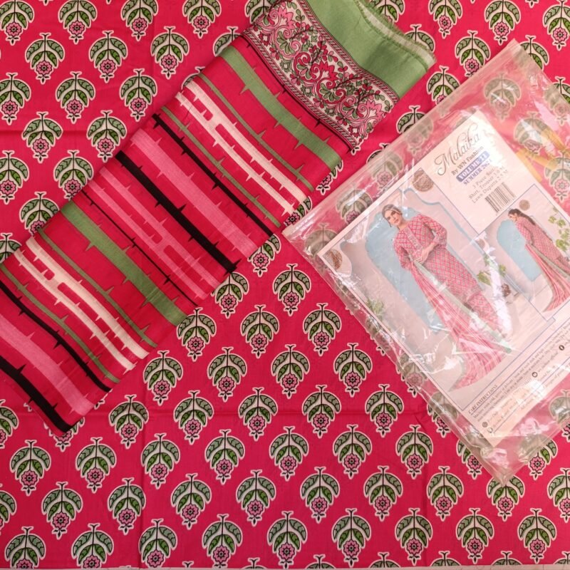 Malaika's Allover With printed lawn dupatta